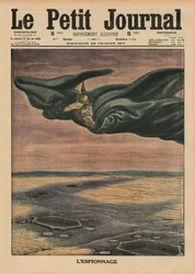 Espionaje, ilustración de portada de 